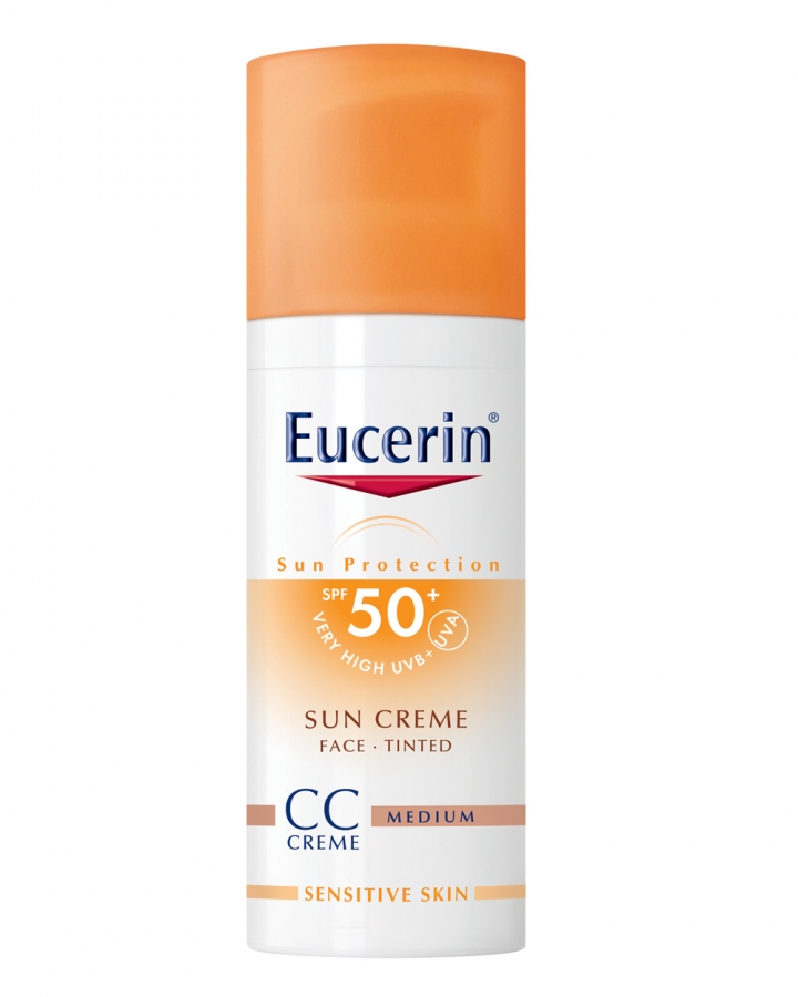 کرم ضد آفتاب رنگی SPF50+ اوسرین _eucerin